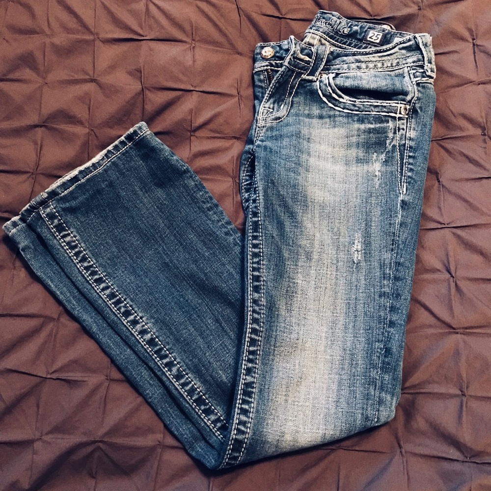 Women’s/Juniors Miss Me Bootcut Jeans 25 Short